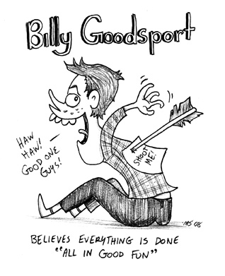 Billy Goodsport: Believes everything is done 